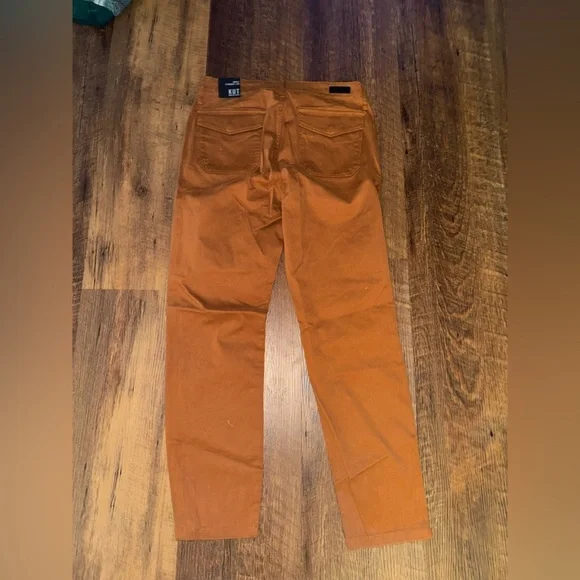 Kut from the Kloth Skinny Orange Gold Jeans - Picture 4 of 8